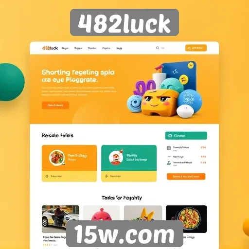 Impacto do design do site 482luck na experiência do usuário